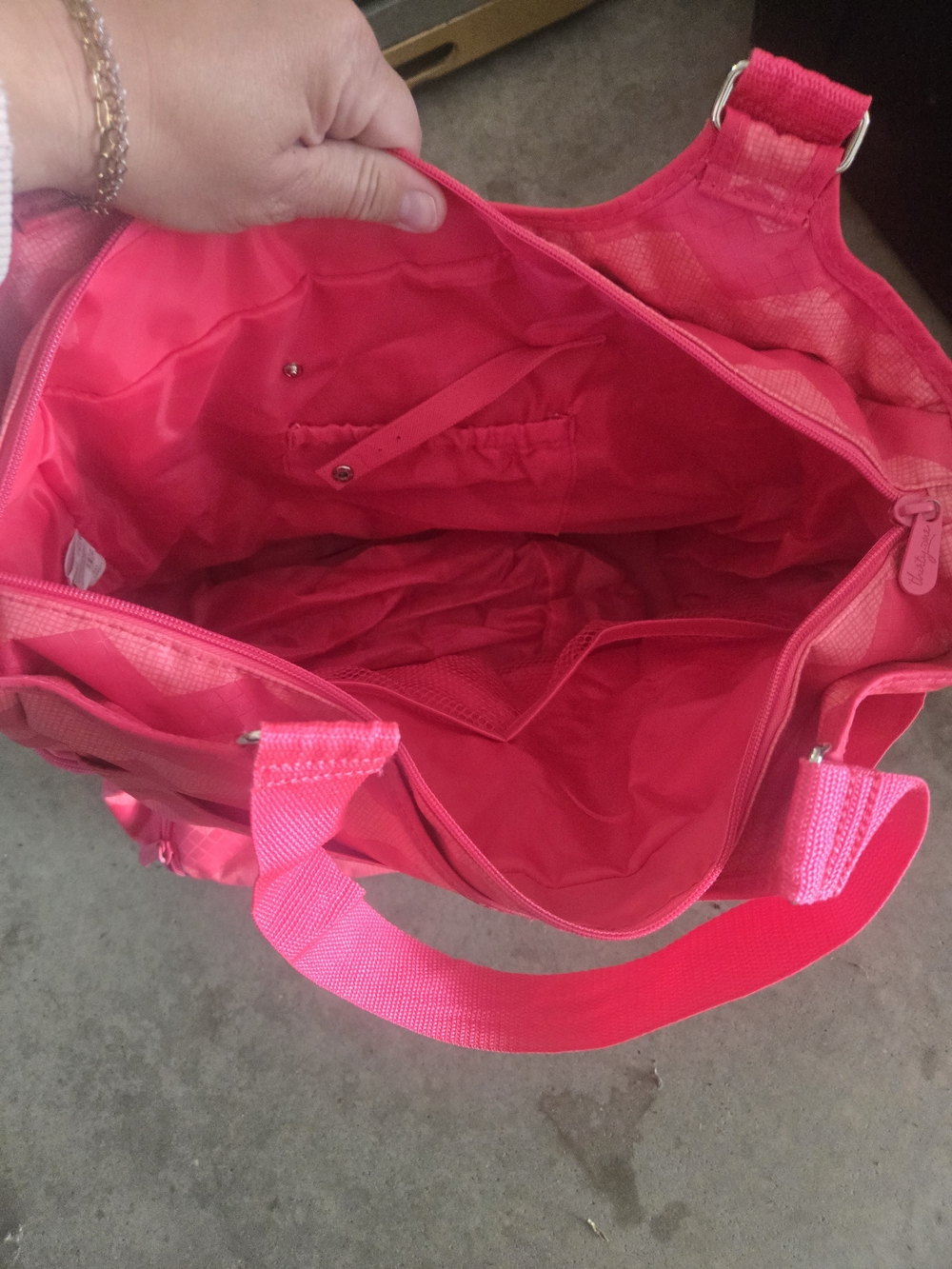 thirty-one Hot Pink Everyday Tote Bag